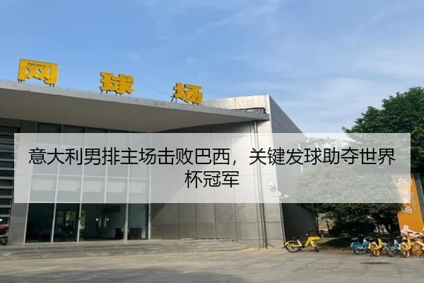 意大利男排主场击败巴西，关键发球助夺世界杯冠军